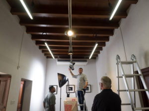 Adjusting lighting